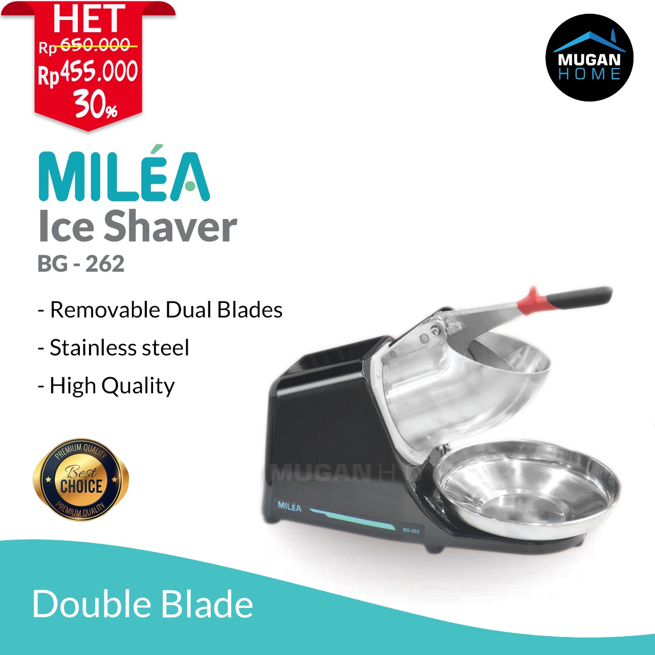 mugan-home-mesin-es-serut-milea-ice-shaver-double-blade