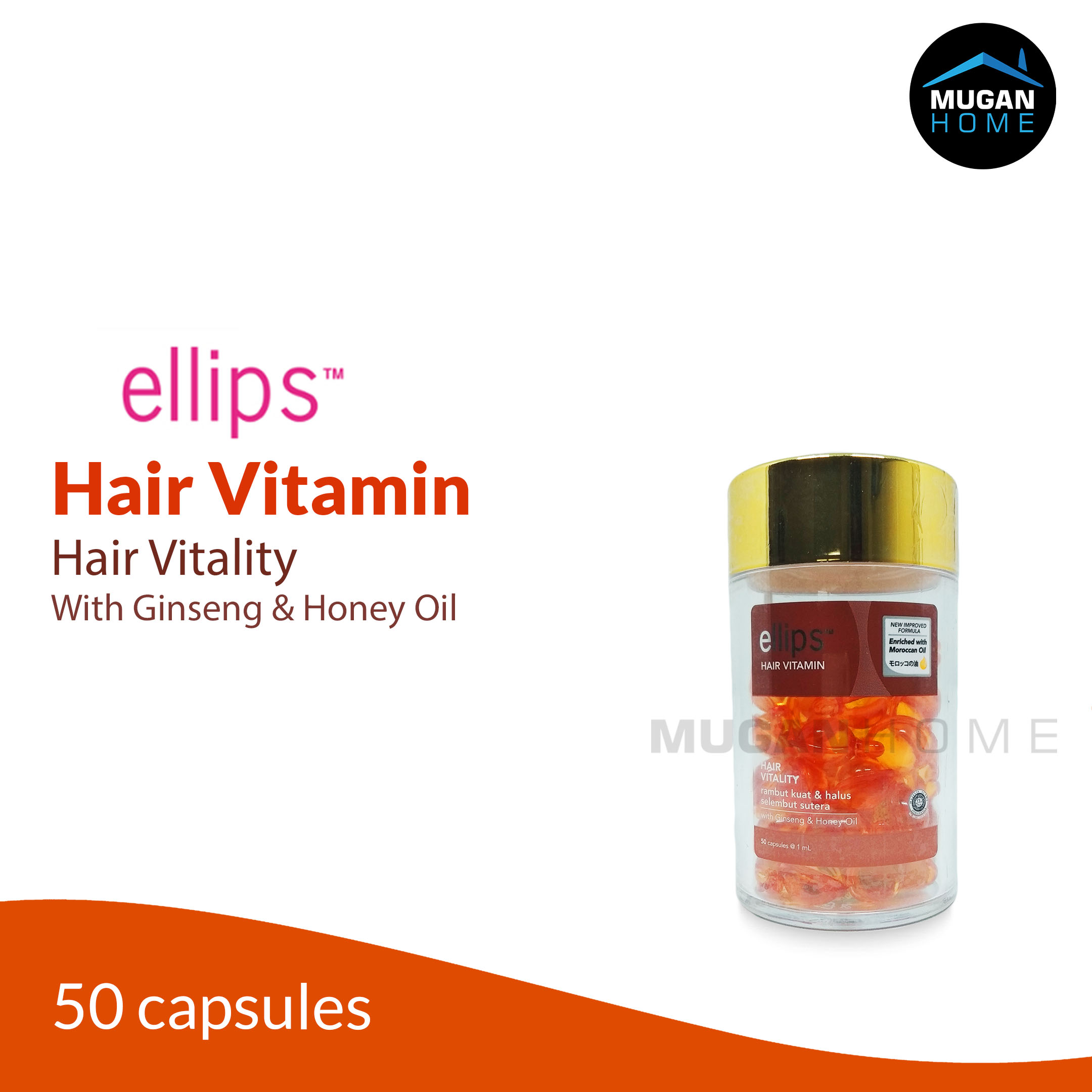 ELLIPS HAIR VITAMIN JAR 50 CAPSULE HAIR VITALITY