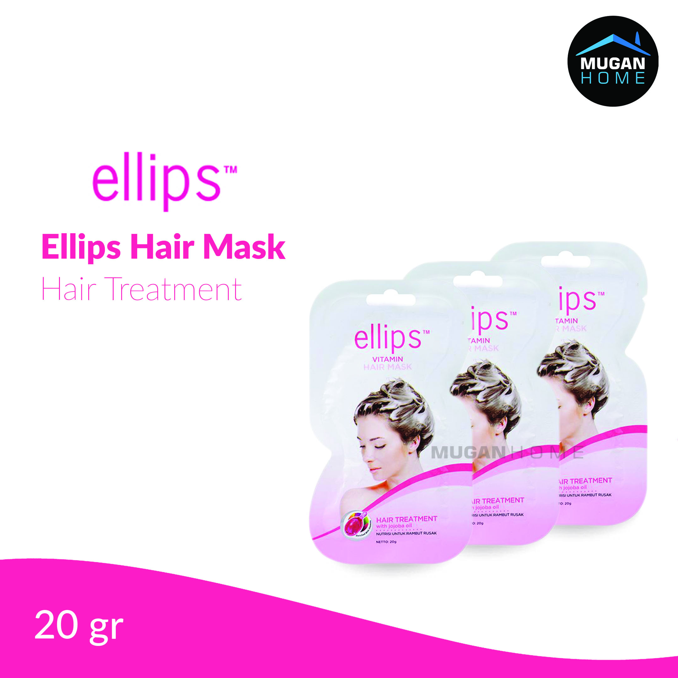 ELLIPS VITAMIN HAIR MASK 20GR HAIR TREATMENT