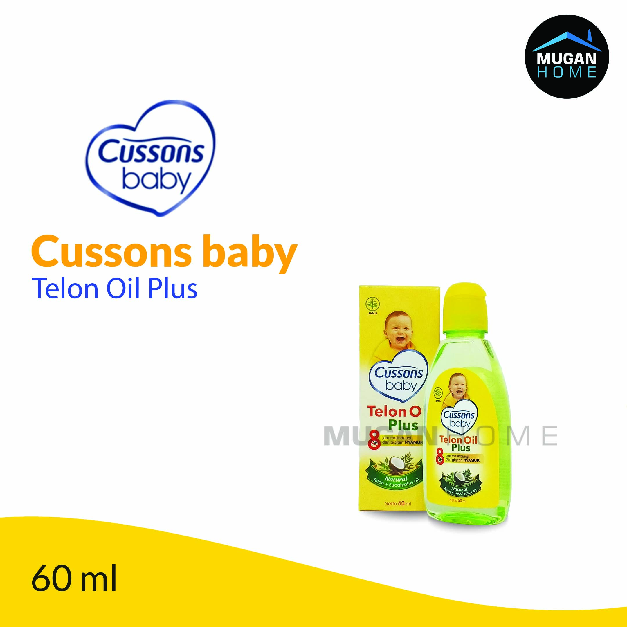 CUSSONS BABY TELON OIL PLUS 60ML