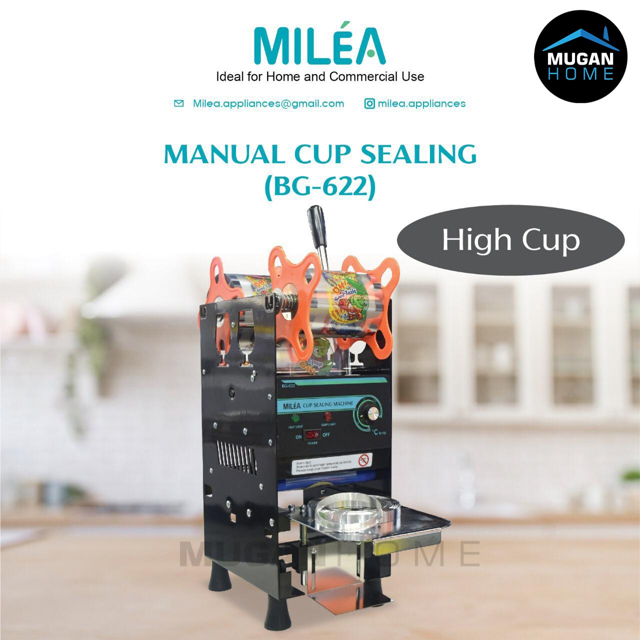 MILEA MANUAL CUP SEALING BG-622