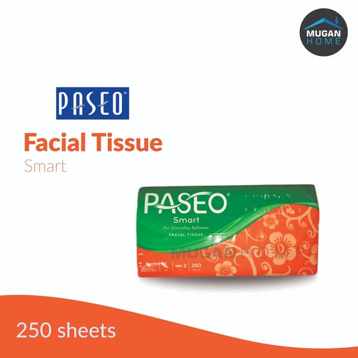 PASEO SMART FACIAL SOFT PACK 250SHEETS  