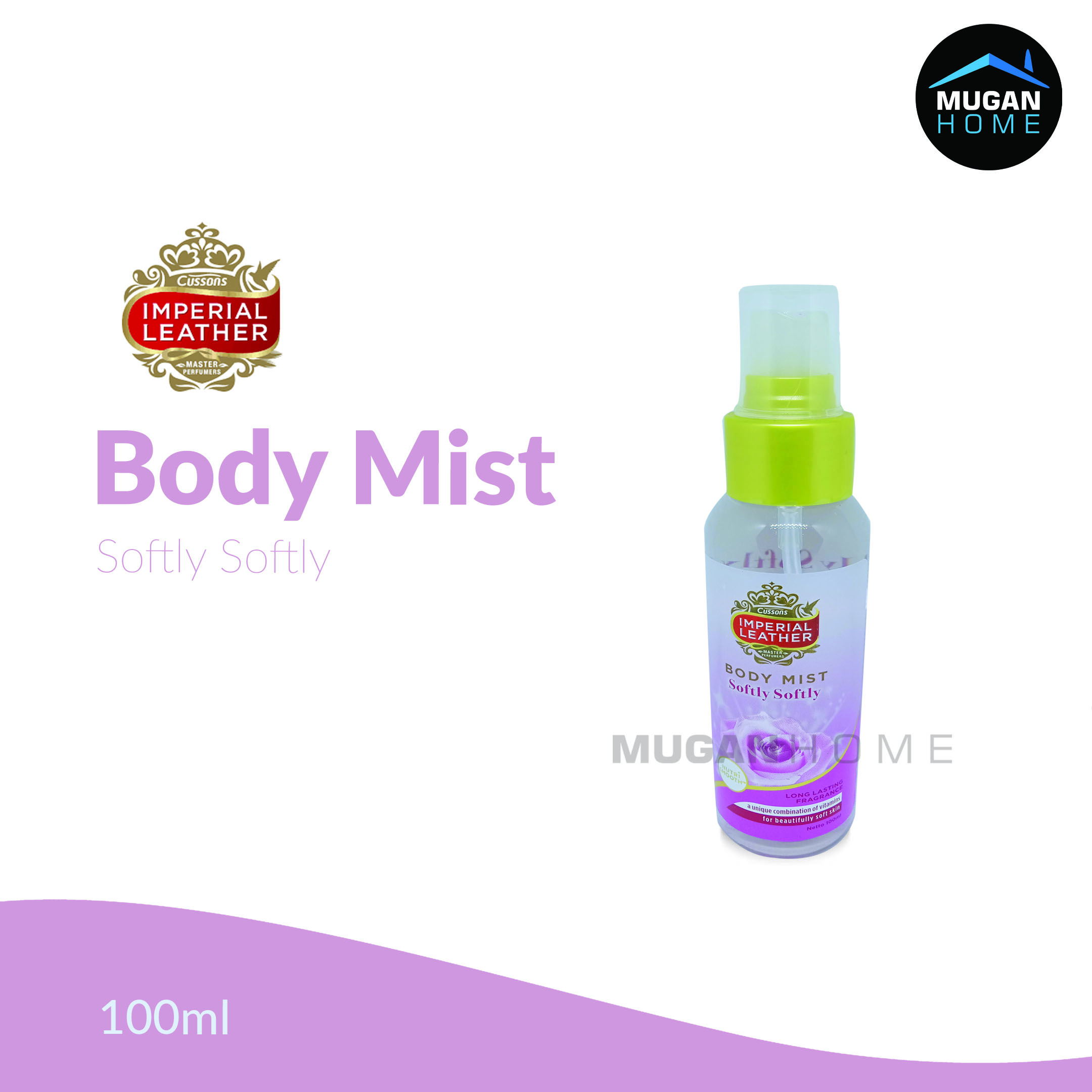 CUSSONS IMPERIAL LEATHER BODY MIST 100ML SOFTLY SOFTLY 