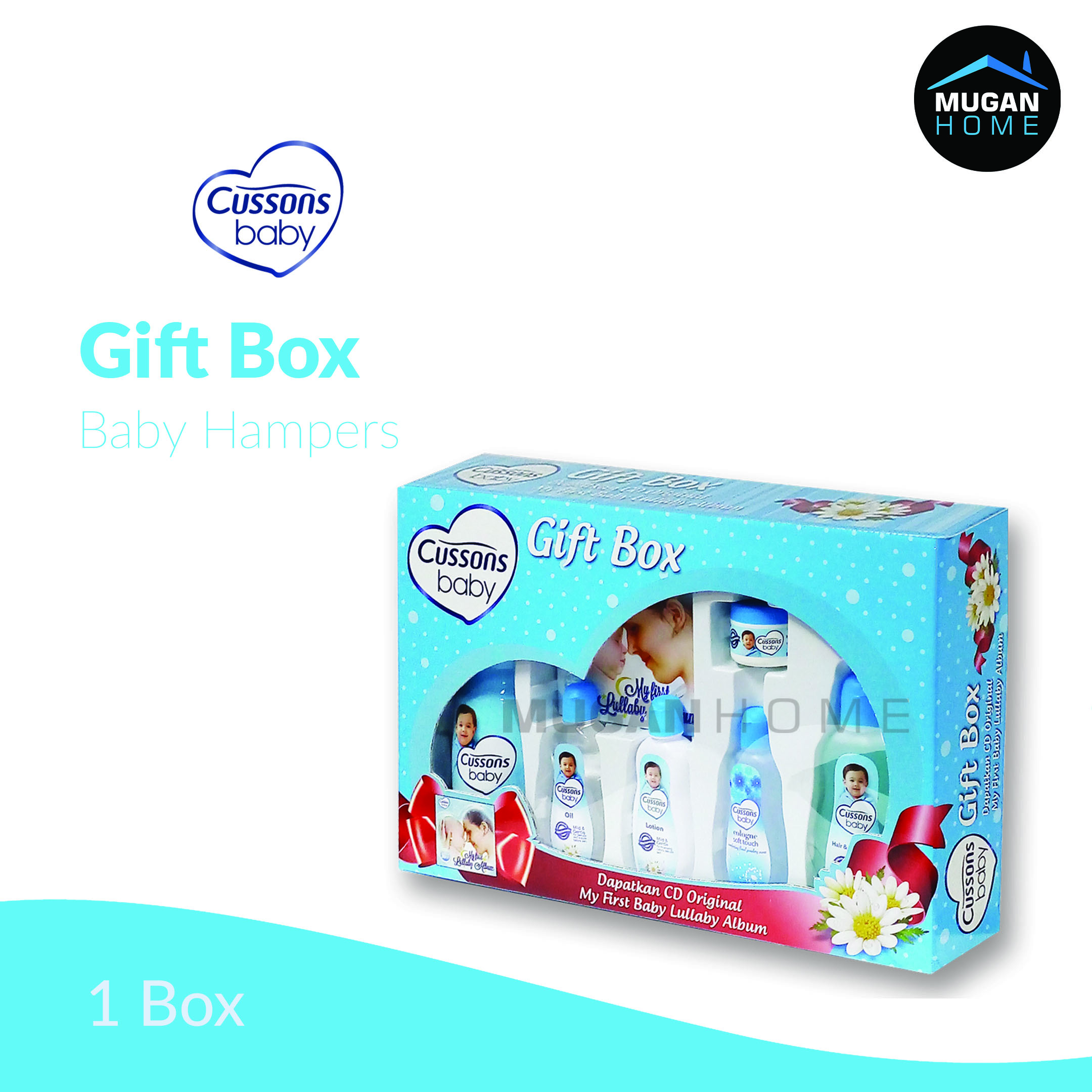 CUSSONS BABY GIFT BOX  BLUE
